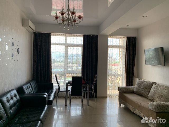 

Квартира-студия, 35 м², 2 кровати