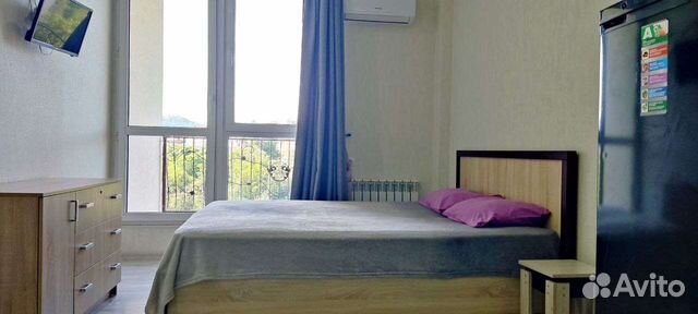 

Квартира-студия, 30 м², 2 кровати