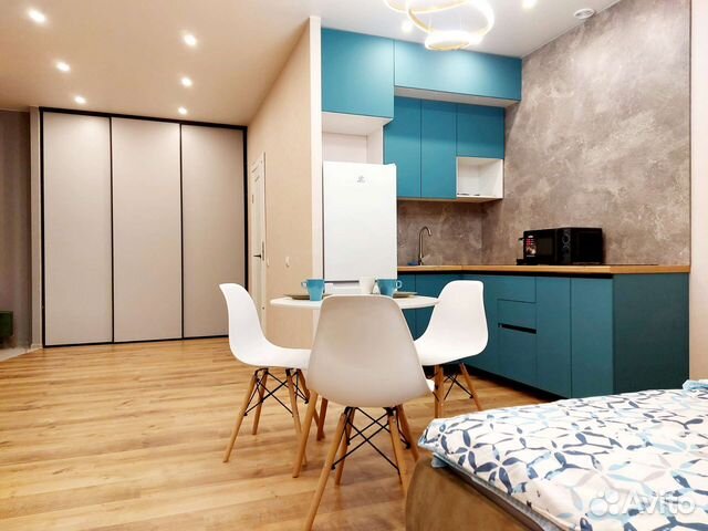 

Квартира-студия, 41 м², 1 кровать