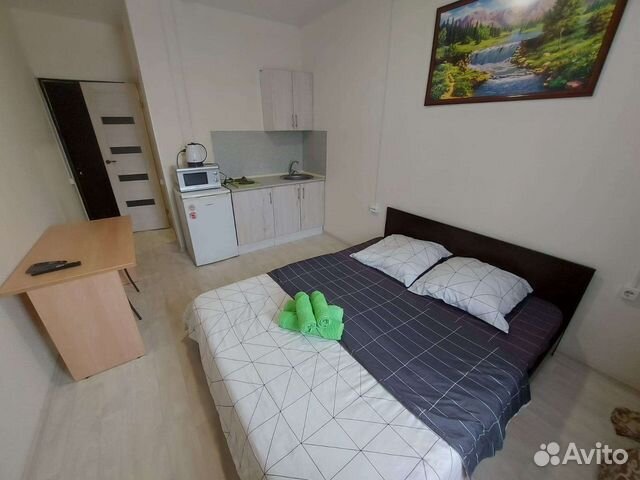 

Квартира-студия, 28 м², 1 кровать