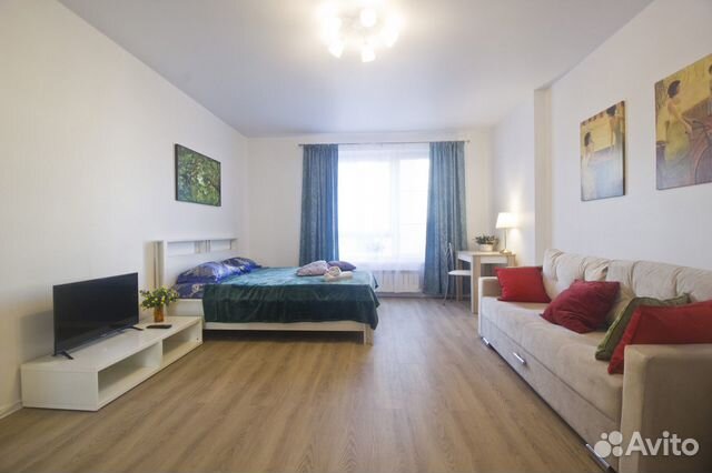 

1-к. квартира, 45 м², 3 кровати