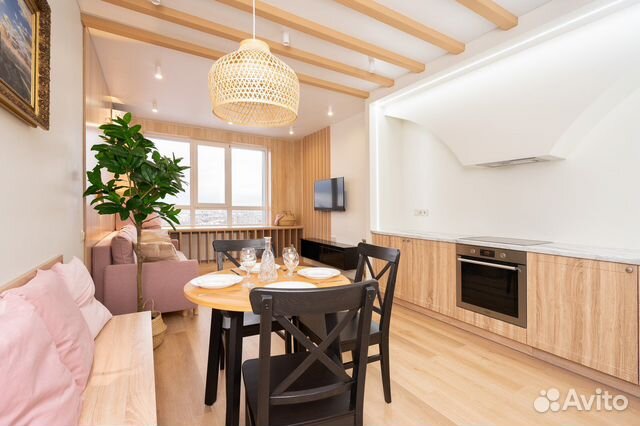 

1-к. квартира, 55 м², 2 кровати
