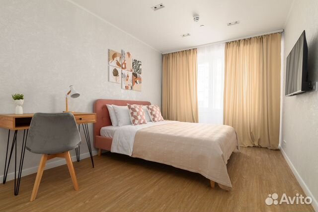 

1-к. квартира, 47 м², 2 кровати