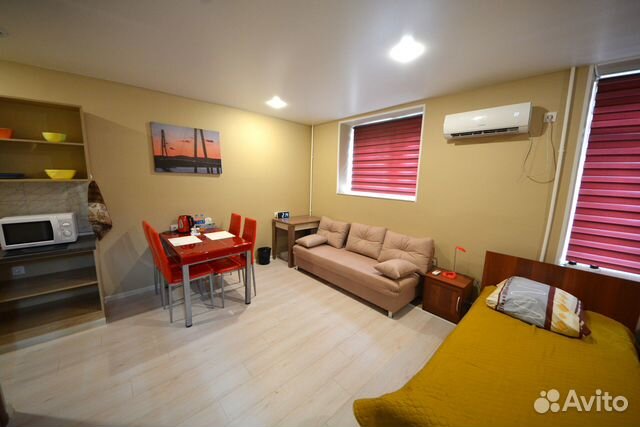 

Квартира-студия, 25 м², 3 кровати