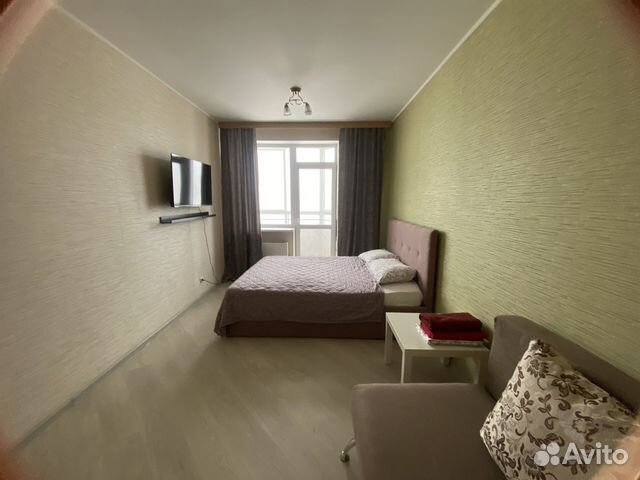 

1-к. квартира, 42 м², 2 кровати