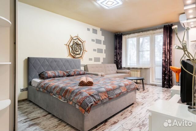 

Квартира-студия, 35 м², 2 кровати