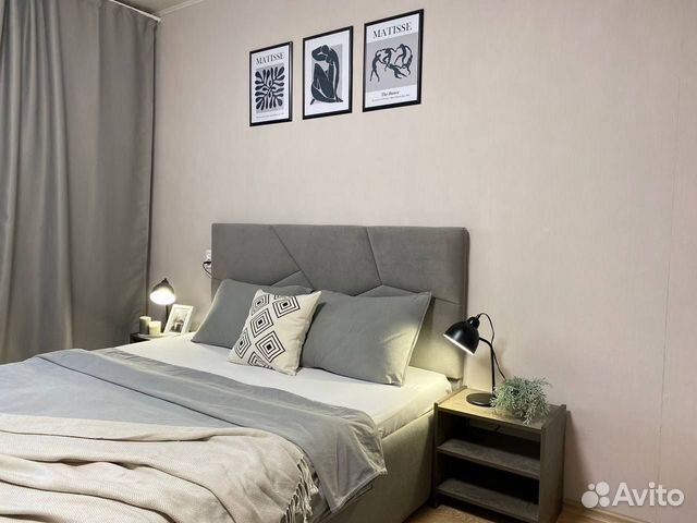

1-к. квартира, 38 м², 2 кровати