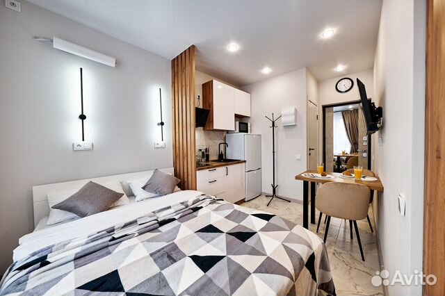 

Квартира-студия, 12 м², 1 кровать
