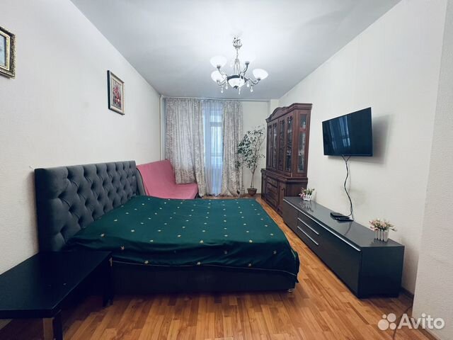 

1-к. квартира, 45 м², 2 кровати