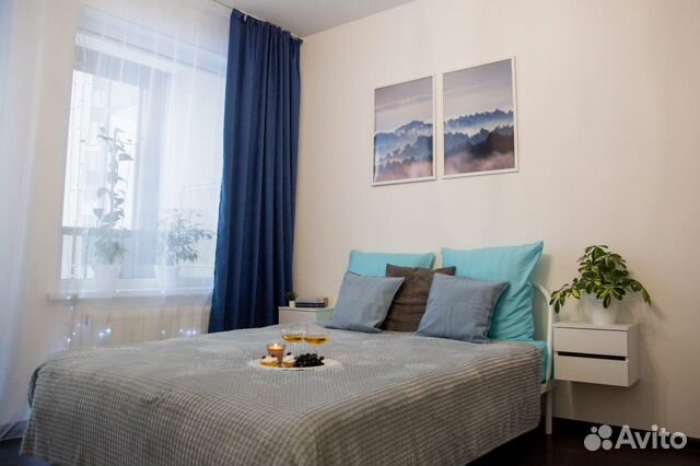 

Квартира-студия, 29 м², 2 кровати