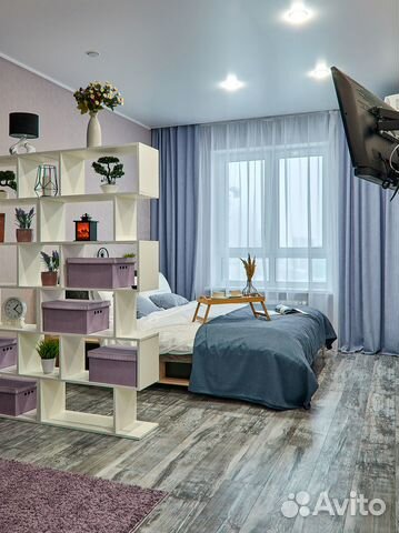 

1-к. квартира, 37 м², 2 кровати