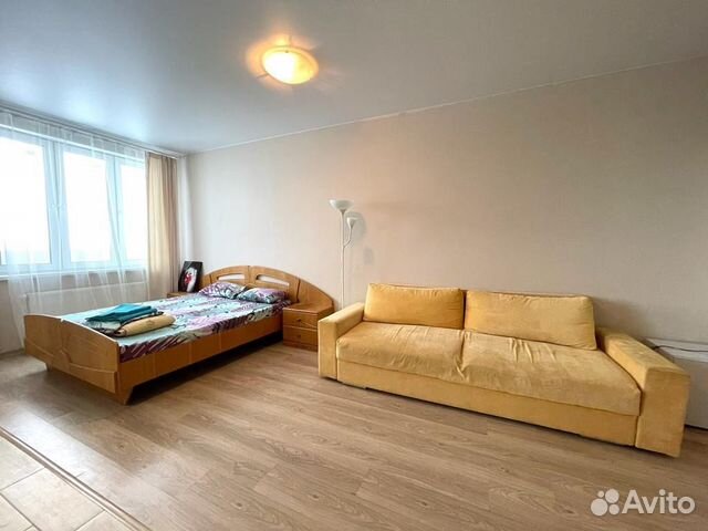 

Квартира-студия, 35 м², 2 кровати