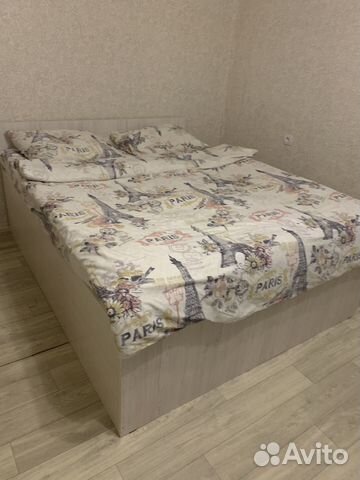 

1-к. квартира, 34 м², 2 кровати