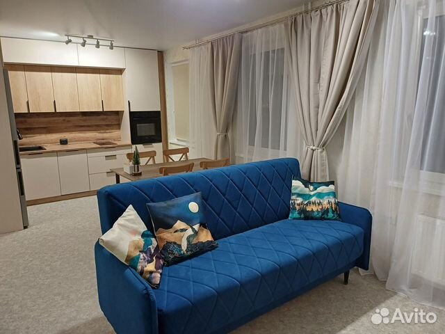 

1-к. квартира, 40 м², 2 кровати