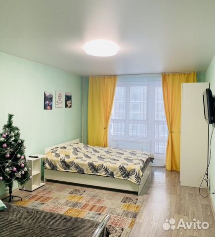 

1-к. квартира, 47 м², 2 кровати