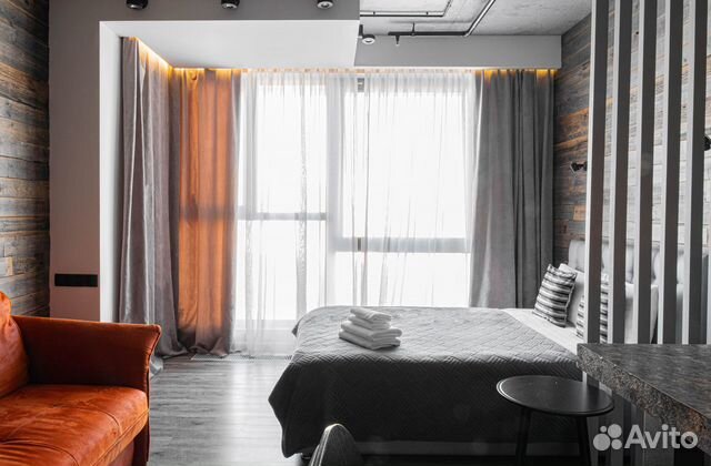 

Квартира-студия, 32 м², 2 кровати