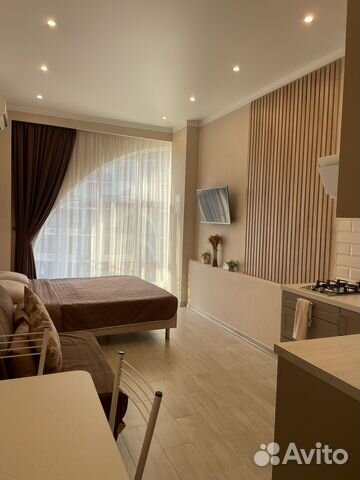 

Квартира-студия, 28 м², 2 кровати