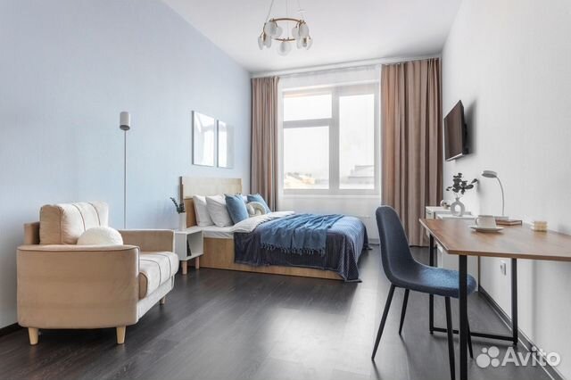 

1-к. квартира, 40 м², 3 кровати