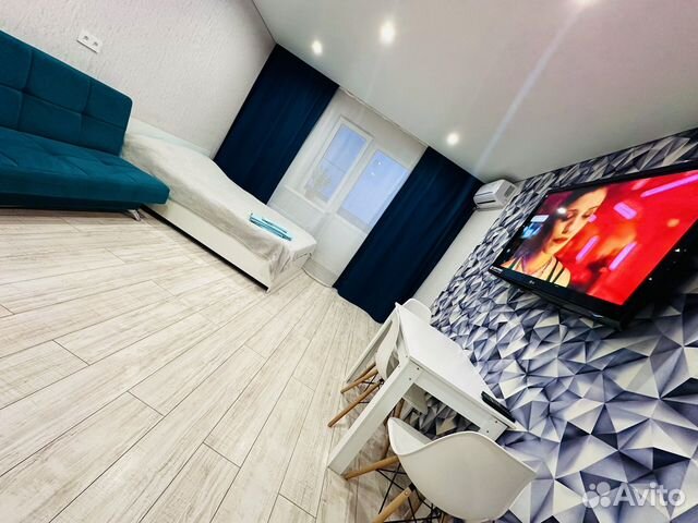 

Квартира-студия, 33 м², 2 кровати