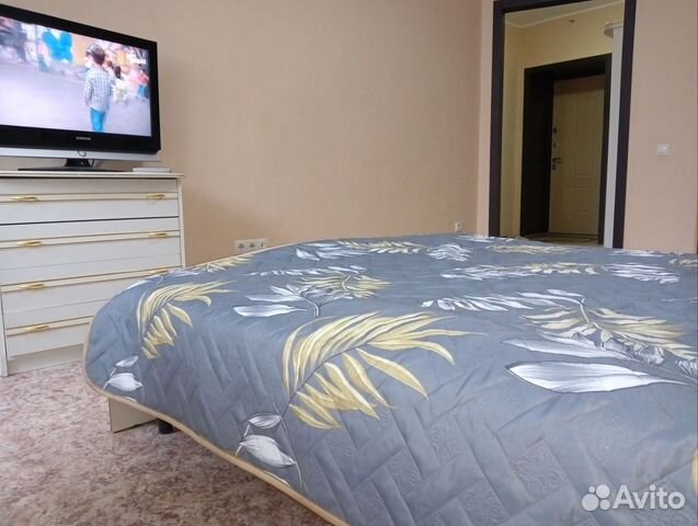 

1-к. квартира, 44 м², 2 кровати