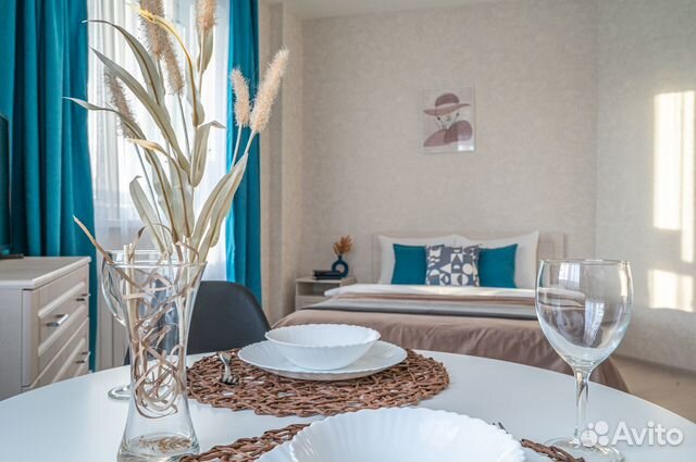 

Квартира-студия, 32 м², 2 кровати