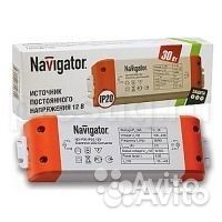 Блок питания для светодиодной ленты 12V 030W 220-2