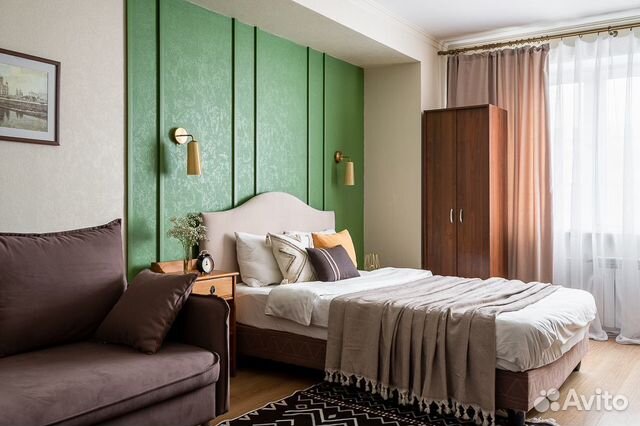 

1-к. квартира, 39 м², 2 кровати