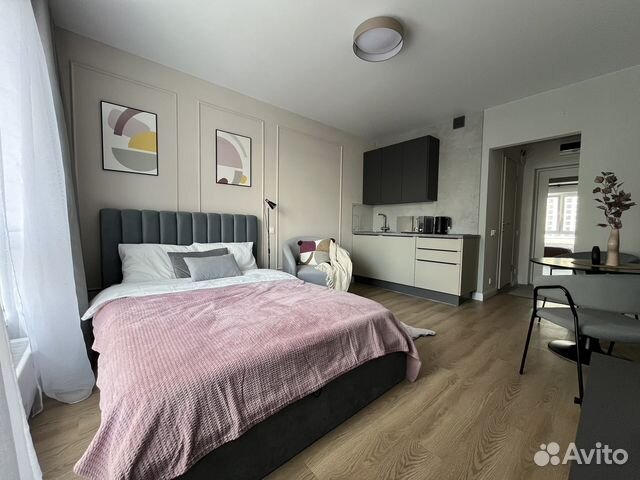 

Квартира-студия, 20 м², 1 кровать