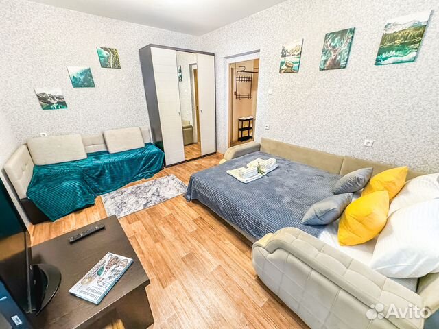 

1-к. квартира, 38 м², 2 кровати