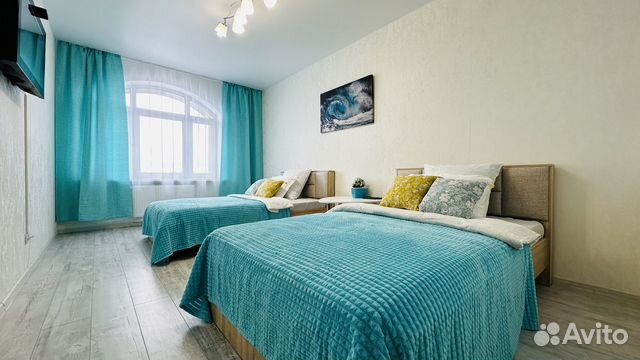 

1-к. квартира, 39 м², 3 кровати