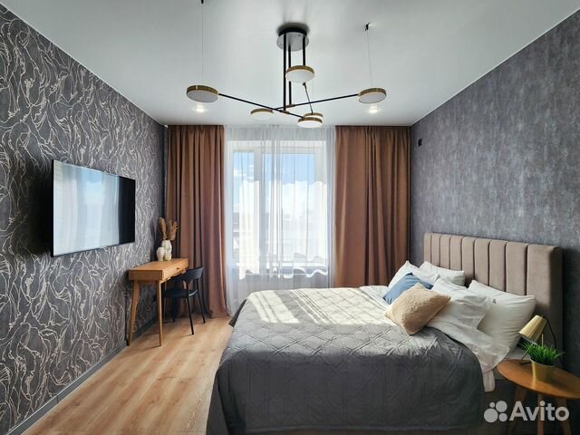 

1-к. квартира, 40 м², 2 кровати