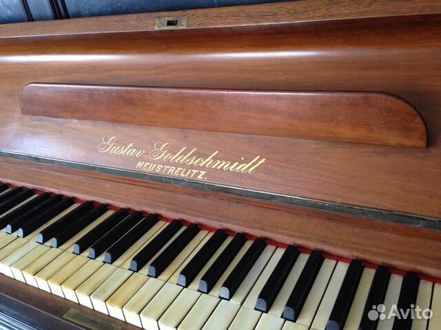 Антикварное немецкое фортепиано
