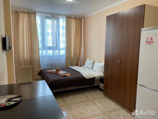 

Квартира-студия, 26,4 м², 2 кровати