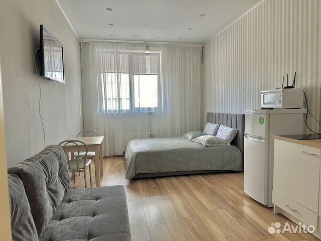 

Квартира-студия, 26 м², 2 кровати