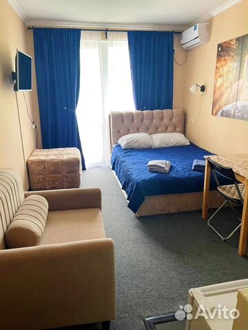 

Квартира-студия, 17 м², 3 кровати