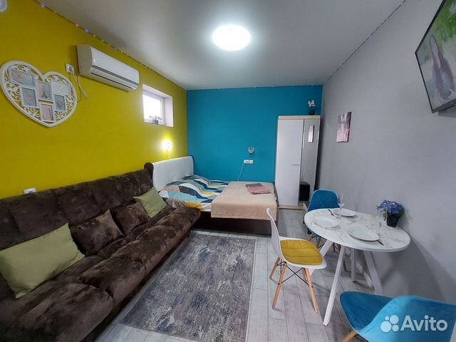 

Квартира-студия, 25 м², 1 кровать