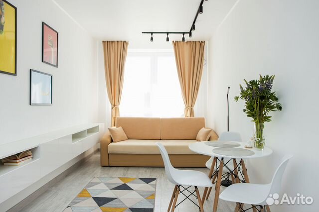 

1-к. квартира, 43 м², 2 кровати
