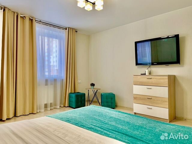 

1-к. квартира, 40 м², 1 кровать