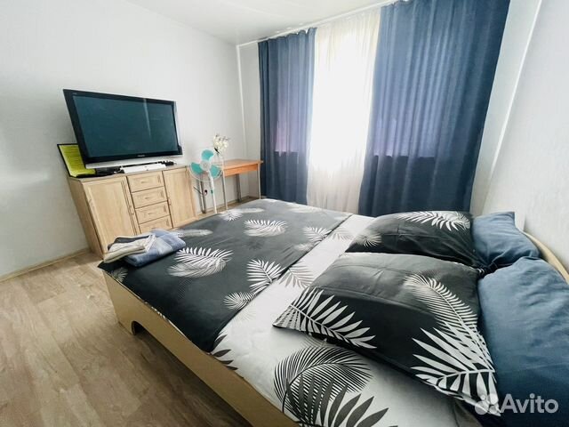 

1-к. квартира, 42 м², 3 кровати