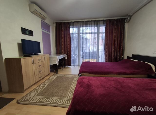 

Квартира-студия, 25 м², 2 кровати