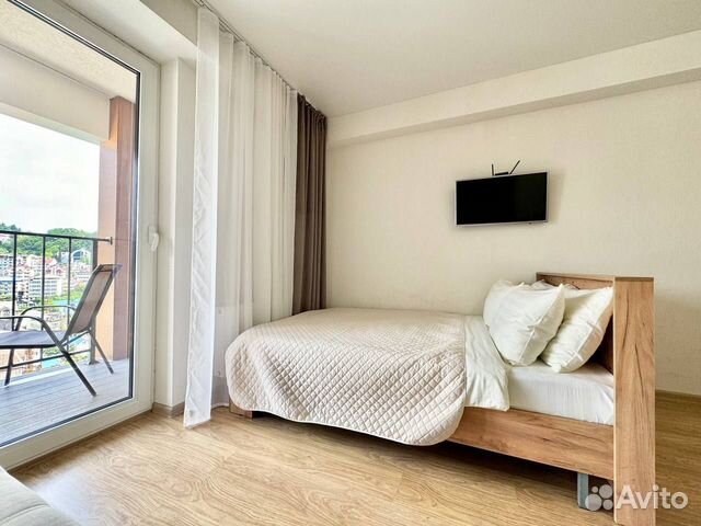 

Квартира-студия, 30 м², 2 кровати
