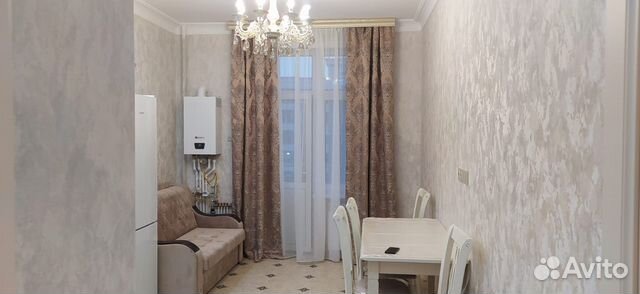 

1-к. квартира, 42 м², 3 кровати