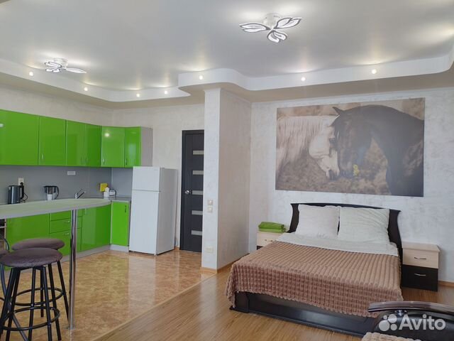 

Квартира-студия, 40 м², 2 кровати