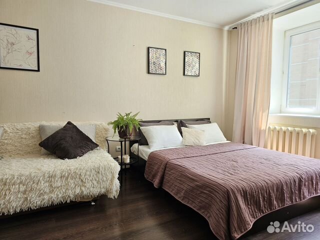 

1-к. квартира, 53 м², 2 кровати
