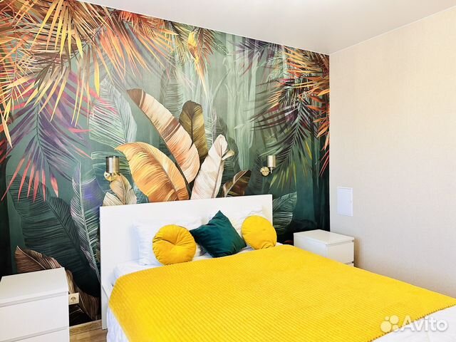 

1-к. квартира, 40 м², 2 кровати