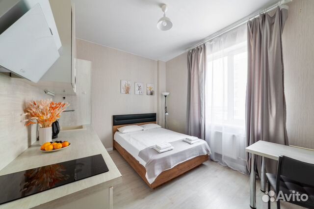 

Квартира-студия в апарт-отеле, 17,5 м², 1 кровать
