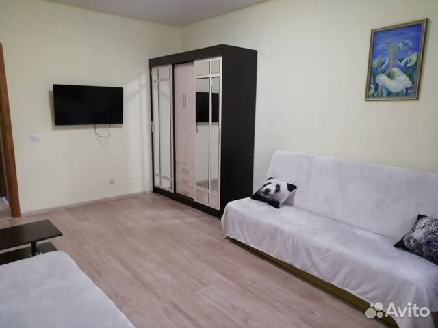 

1-к. квартира, 42 м², 2 кровати