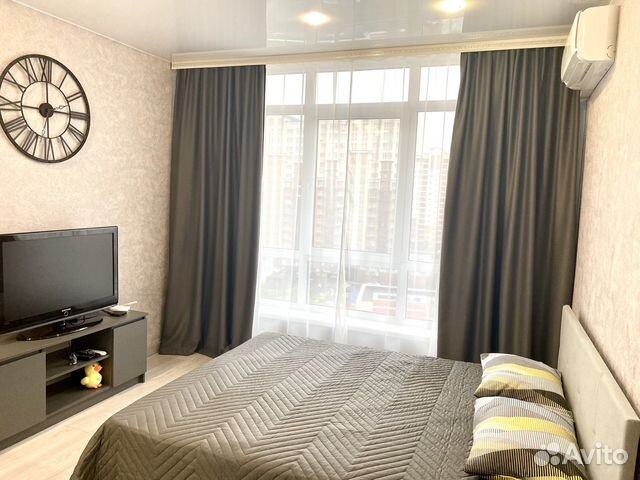 

Квартира-студия, 30 м², 2 кровати