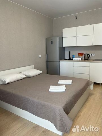 

Квартира-студия, 30 м², 2 кровати