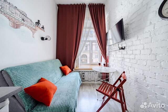 

Квартира-студия, 20 м², 2 кровати